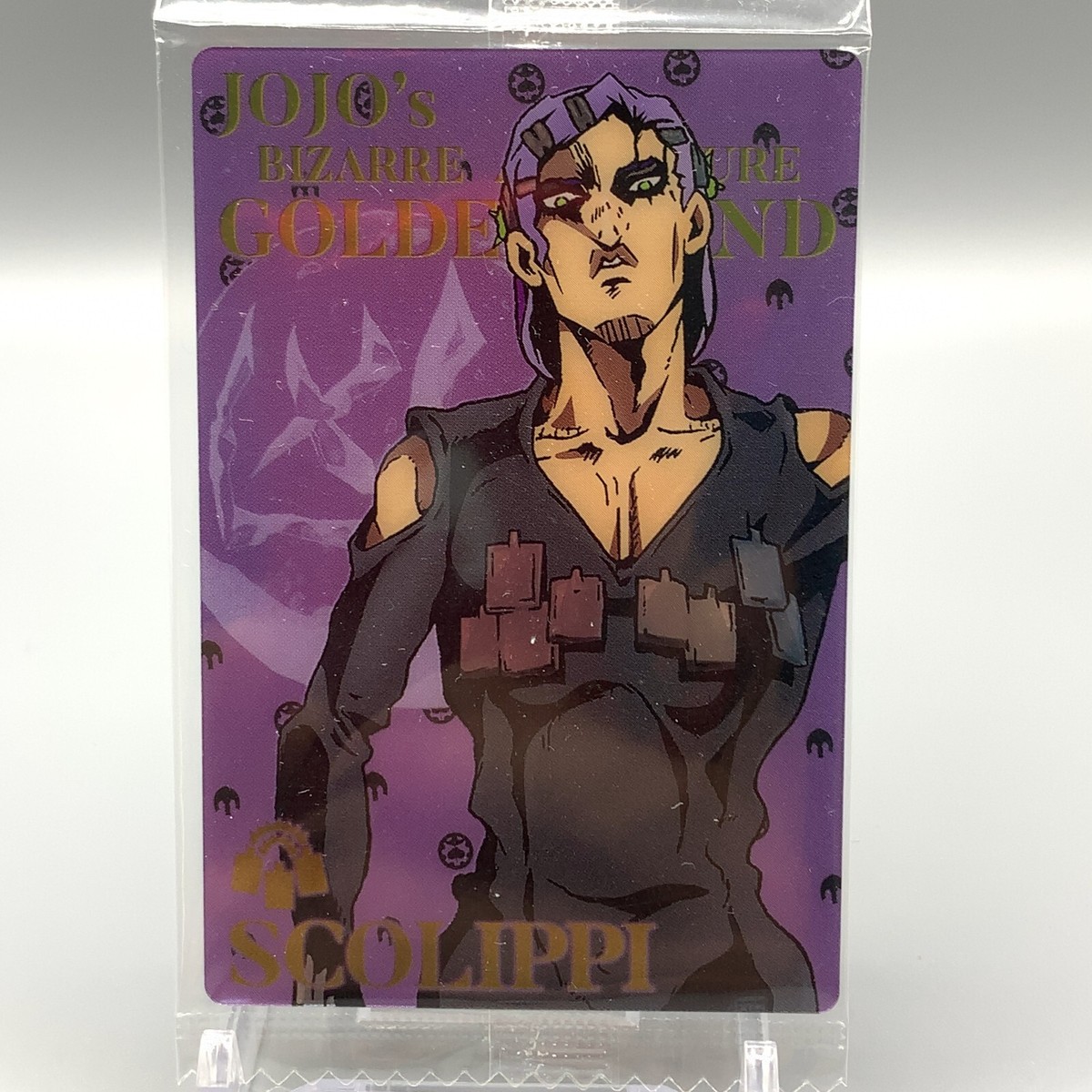 Scolippi Jojo's Bizarre Adbenture Trading Card No.15 Bandai Anime