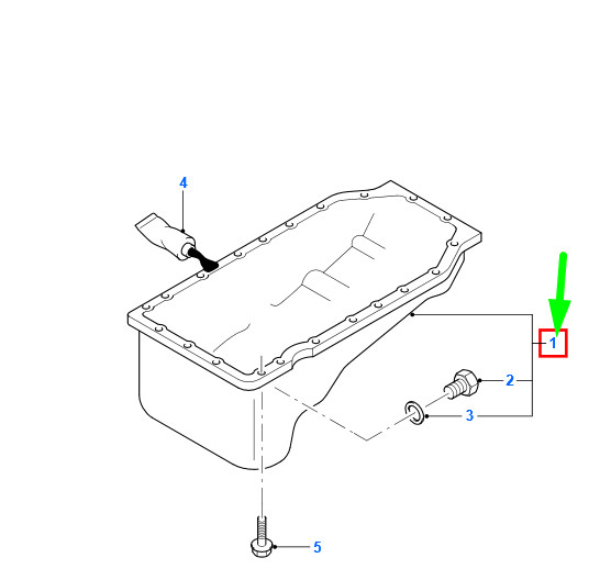 NEU FORD RANGER T6 MOTORÖL SUMPFPFANNE 6M34-6675-AB 4903064  
