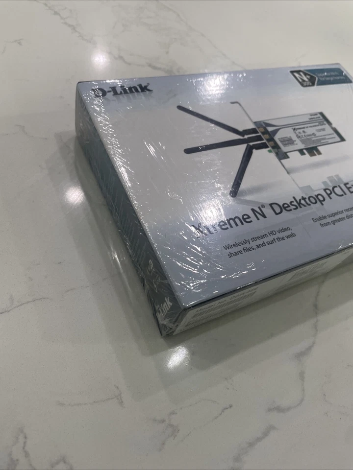 D-Link DWA-556 Xtreme-N Wireless PCI Desktop Adapter With Antenna - brand new - Image 2 of 4