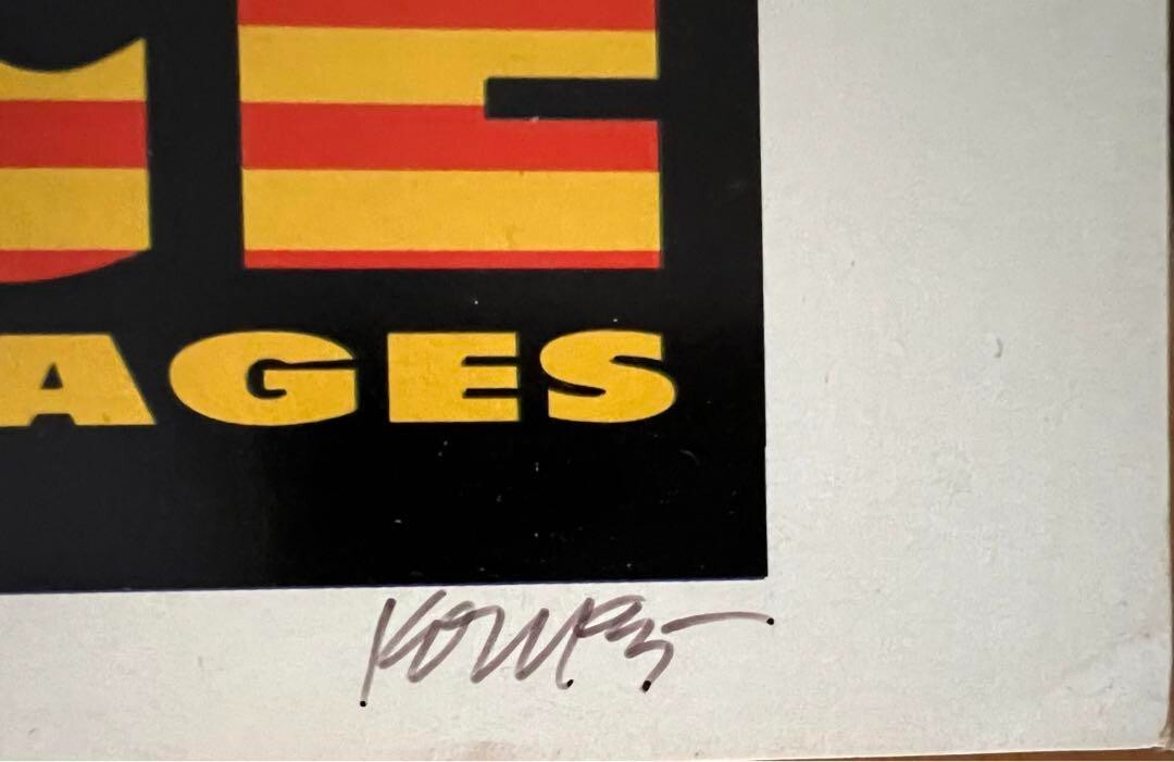 Frank Kozik / JAWBREAKER Gig Poster 1995 Lithograph 19x22 in Ed