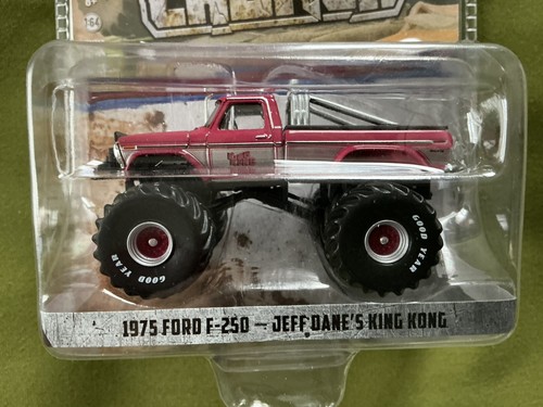 NEU Greenlight Kings of Crunch 1975 Ford F-250 Jeff Dane's King Kong Pickup 1:64 - Bild 2 von 3