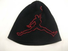 Basketball Player Youth 4/7 Black Winter Hat Toque Beanie Stocking Cap