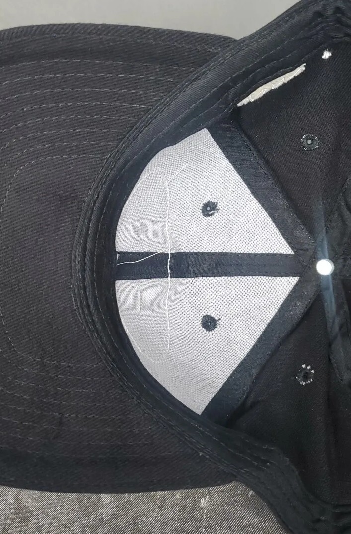 Gabriel embroidered Patch Hat Black strapback cap - image 7