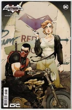 BATMAN CATWOMAN GOTHAM WAR RED HOOD #1-1:25 CHUMA HILL CARDSTOCK VARIANT- DC