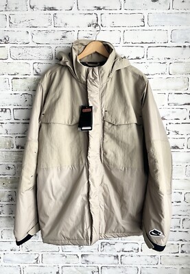 Nike Sportswear M65 Tech Pack Fill Thermore Full Zip Jacket Size XL