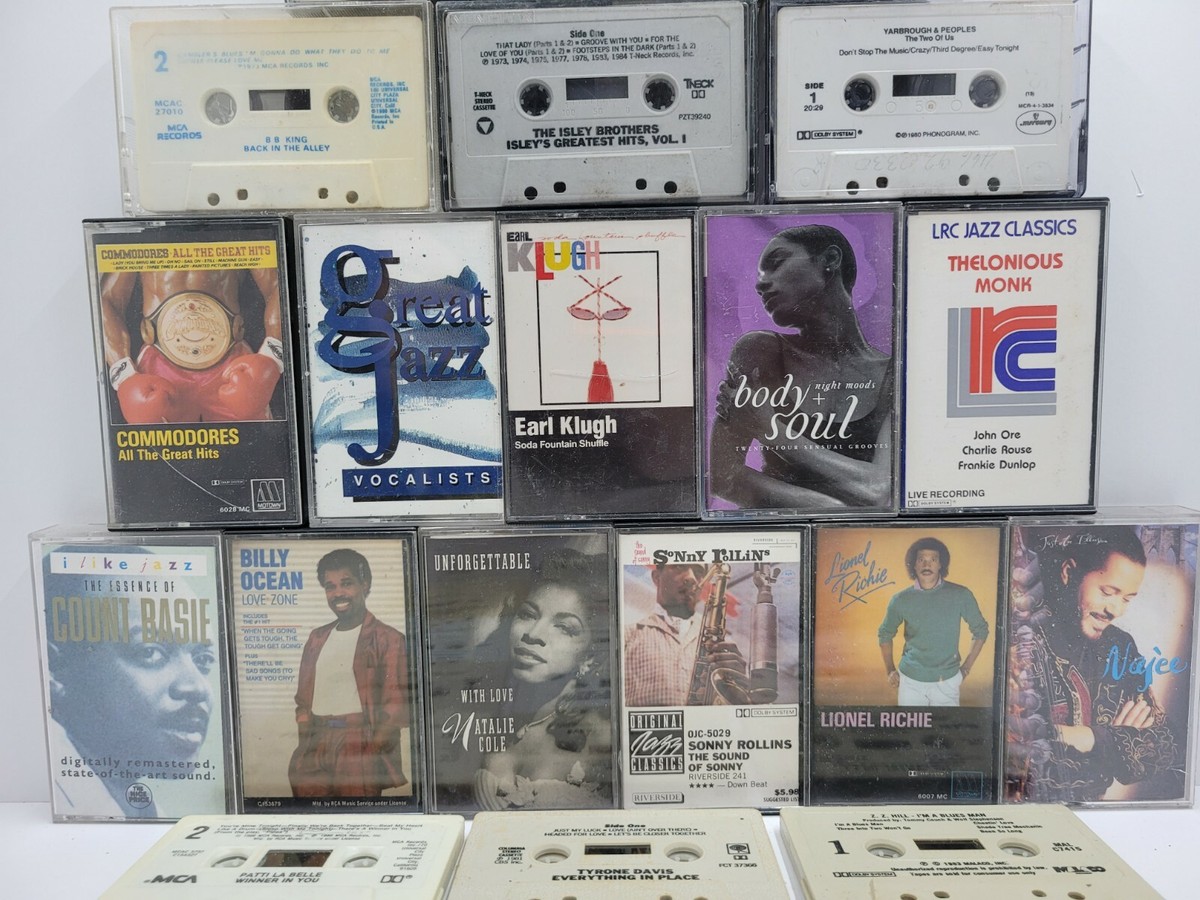 33 Cassette Tape Lot 70s 80s Jazz Funk R&B / Coltraine