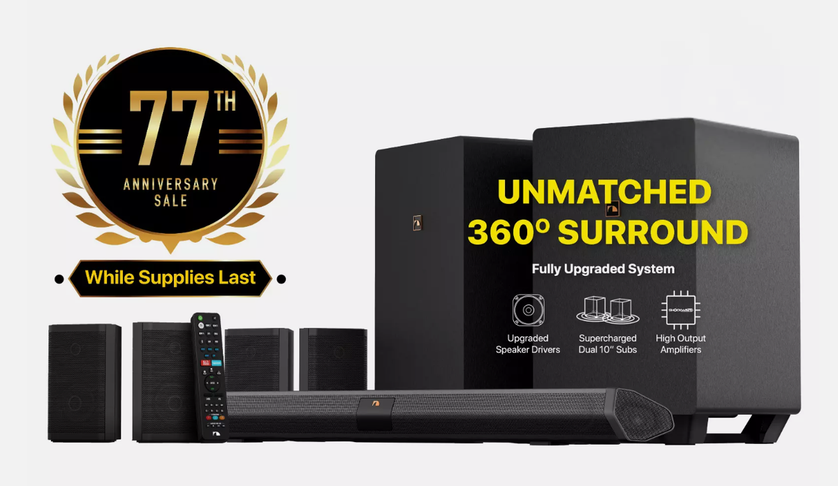 Surround Sound System Nakamichi Shockwafe Ultra Atmos Nakamichi