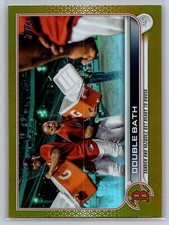 Double Bath - 2022 Topps - Gold Foil #229 - Boston Red Sox