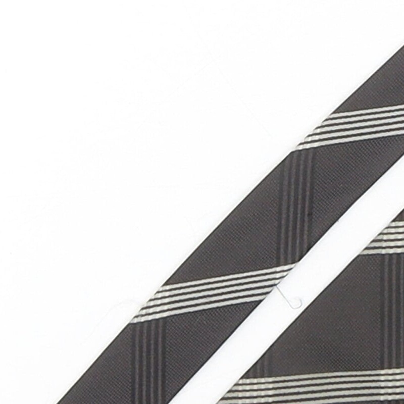 Zantos Mens Multicoloured Plaids & Checks Polyester Pointed Tie One Size image 5