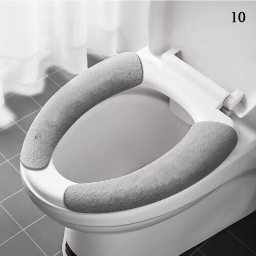 Warmer Toilettensitz WC Sitz Waschbar Weiche Matte Abdeckung Pad Kissenbezug - Bild 37 von 39