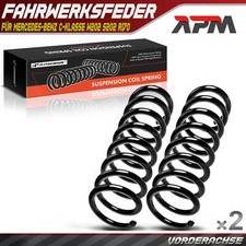 2x Federn Fahrwerksfeder Vorderachse für Mercedes-Benz C-Klasse W202 S202 R170
