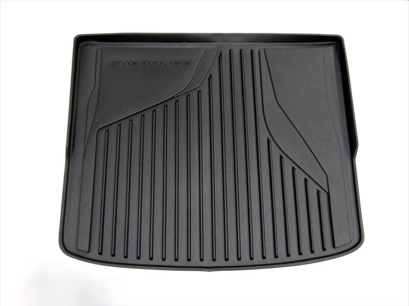 Alfombrilla del área de carga trasera con logo para Jeep Cherokee 2014-2018 (N/P MOPAR)