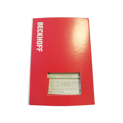 New In Box BECKHOFF KL2488 8channel Digital Output Terminal