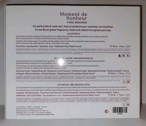 YVES ROCHER MOMENT DE BONHEUR Set 30ml EdP NEU + OVP - Bild 7 von 8