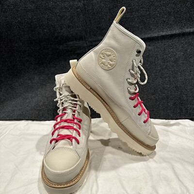 Converse Chuck Taylor Crafted Hi Top Ivory Boot Brand New Men Size 7.5 Women 9
