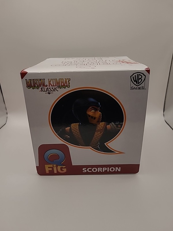 Q-Fig Mortal Kombat Scorpion Figure Quantum Mechanix