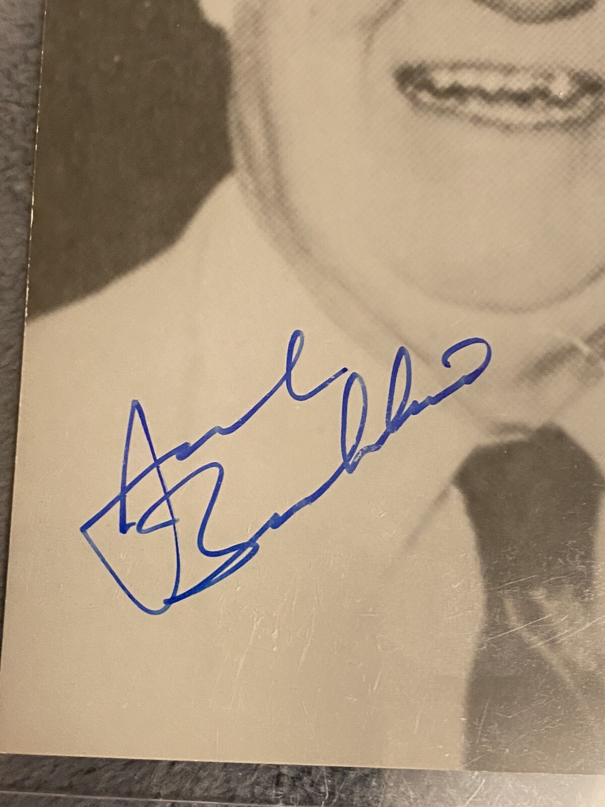 Jack Brickhouse Signed 4x5 Photo Broadcaster JSA LOA Cubs Bears White Sox Bulls - image 2