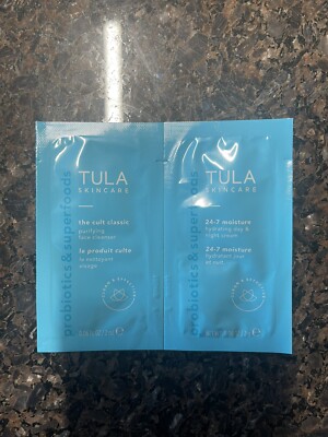 Tula The Cult Classic Face Cleanser&24-7 Moisture Hydrating Day&Night Cream 