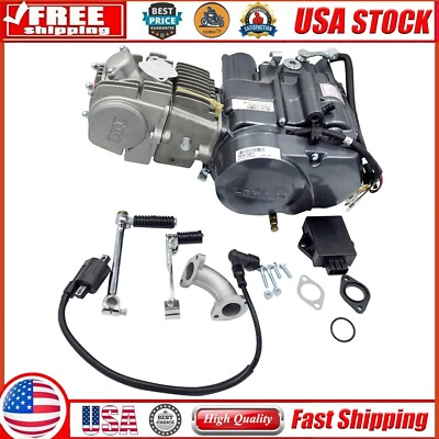 #ad #ad LIFAN 150CC OIL COOLED ENGINE MOTOR 150 KIT SDG SSR PIT BIKE Dirt Manual Clutch $599.77