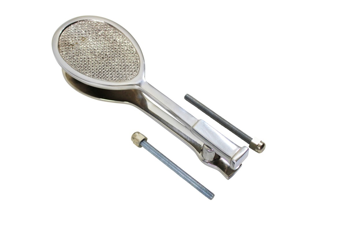Renovators Supply Tennis Racket Chrome Plated Brass Door Knocker with ...