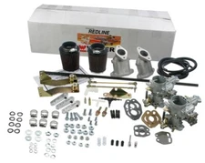 Genuine Redline Dual Weber 34 ICT Dual Port Carb Kit for VW Type 3 - FREE SHIP!