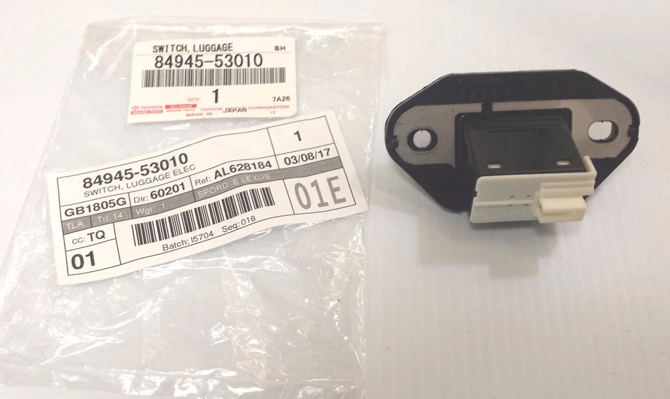 LEXUS OEM FACTORY TRUNK RELEASE SWITCH 2006-2012 IS250 / IS350 - Image 2 of 4