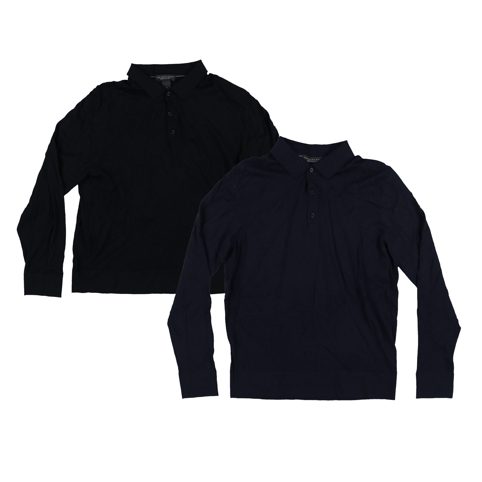 The Men's Store Bloomingdale's Mens Polo Shirt Knit Classic Fit Long