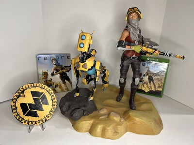 RECORE Joule & Mack Action Figure 15'' - Complete with XBox1 Game