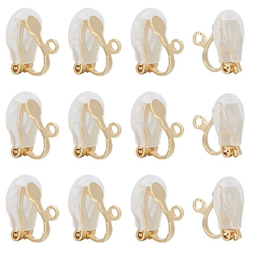 10pr X-small Earring Pads Cushions for Converters Tight Clip On Vintage Earrings - Picture 2 of 4