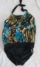 Magicsuit Miraclesuit Slimming 2-Piece Swimsuit-Turquoise/Black-Size 8-NWT 150