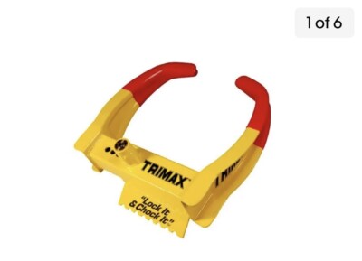 ホイールロックTrimax TCL65 Wheel Chock Lock Buy Trimax TCL65 Deluxe Small Universal Wheel Chock Lock online | eBay