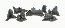 WWG Rubble Kit 1 – 28mm Wargaming Terrain  Scenery Model Diorama