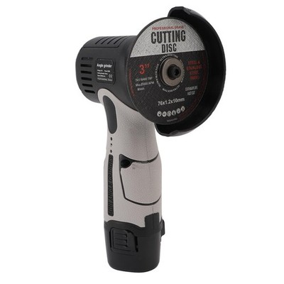 Cordless Angle Grinder With 2x 12V 1500mAh Batteries 19500rpm Electric Angle SET