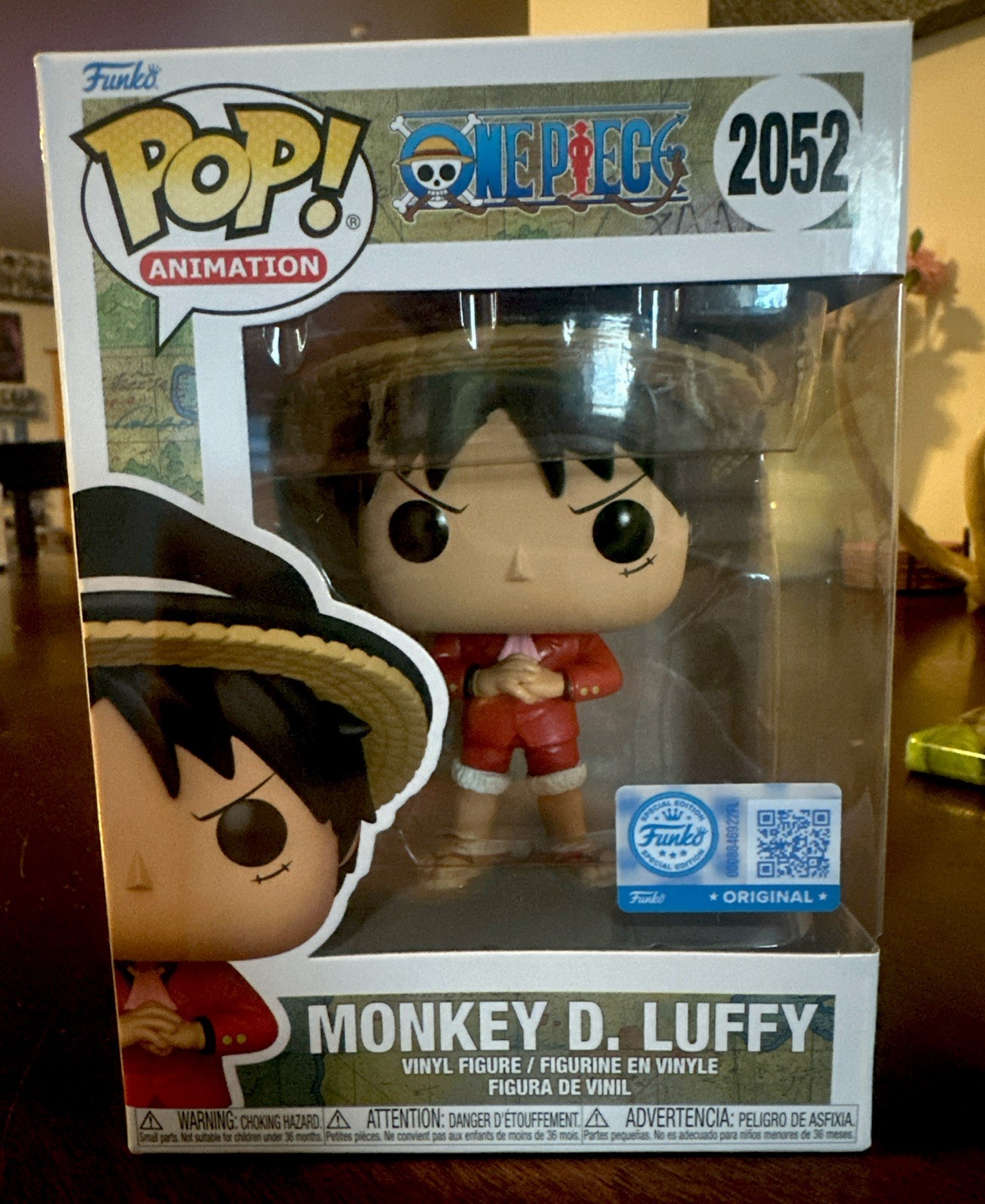 Vinilo Funko Pop: One Piece Monkey D. Luffy 2052 exclusivo (whole Cake Arc)