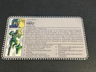 gi joe lot File Card 1992 Firefly Great Condition