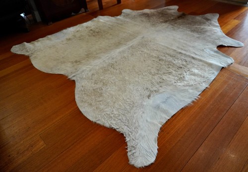 The Softest of Winter Coats - A GORGEOUS WOOLY Cowhide Rug - Picture 5 of 10