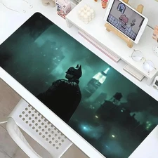 Batman Keyboard Desk Mat Large Mouse Mat Locked Edge 60cm x 30cm