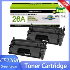 2PK Toner Cartridge for HP M402n M402dn M426fdw M426fdn M402dne 26A CF226A Black