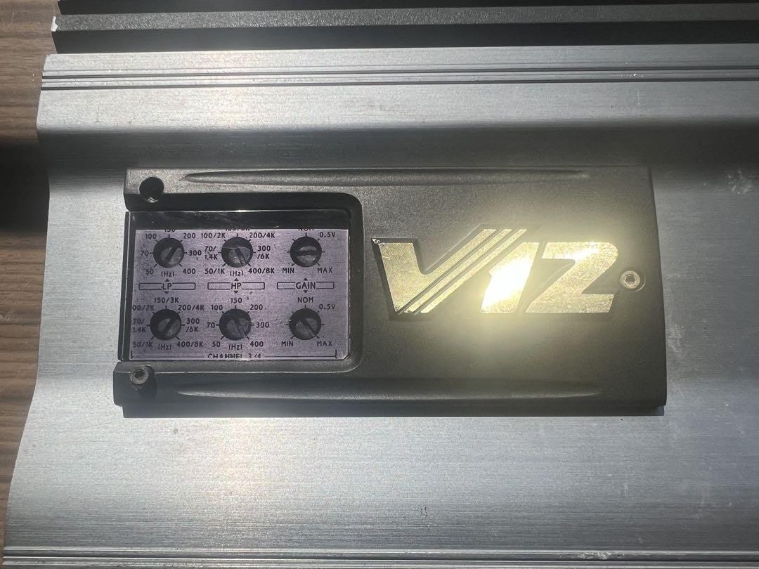 Alpine MRV-F407 V12 Old School Car Audio 4 Channel Stereo Power