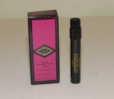 Atelier Versace Rose Flamboyante Eau de Parfum 1.5 mL 0.05 Oz Unisex Perfume