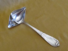 Cuillère louche sauce gras maigre en métal argenté SFAM