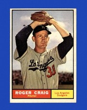 1961 Topps Set-Break #543 Roger Craig EX-EXMINT *GMCARDS*