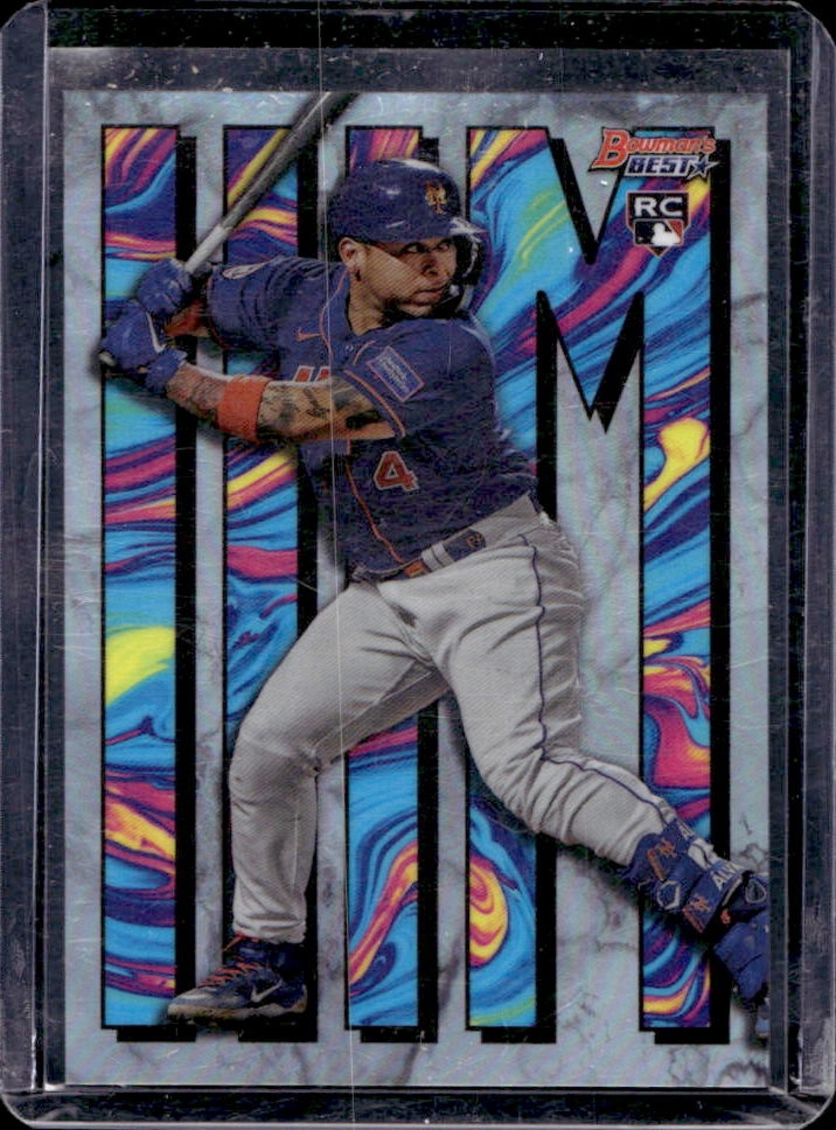 2023 Bowman's Best Francisco Alvarez HIM RC Rookie #HIM-12 Mets
