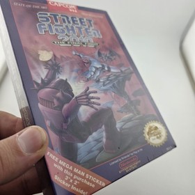 Street Fighter 2010 - Box Only - Nintendo Nes - Vtg Resealed - (No Game)