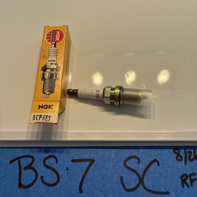 1x Genuine NGK 4930 NGK BCP6ES Standard Spark Plug Nos Oem