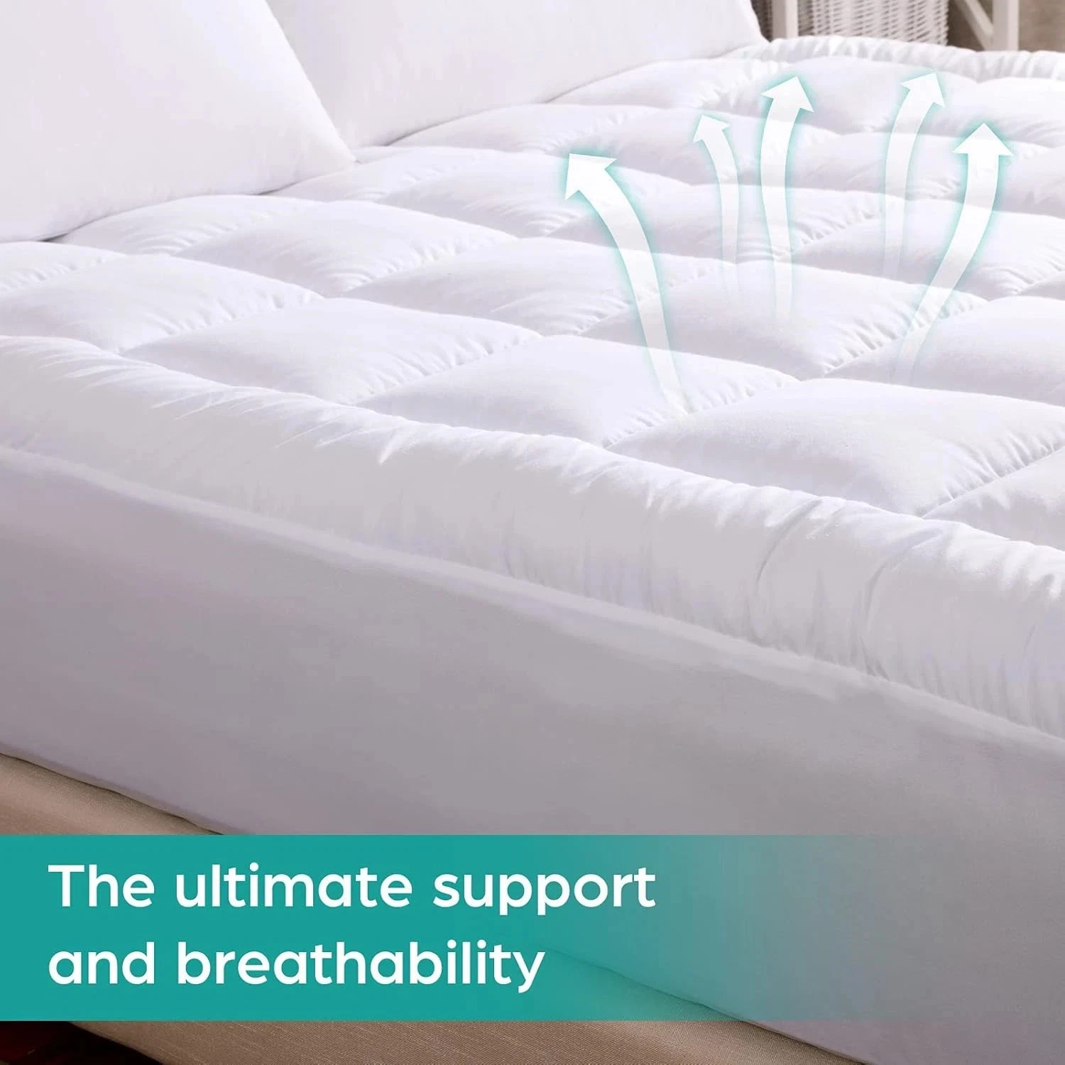 4" Mattress Topper Twin King Full Queen Comfortable Firm Mattress Bed Topper