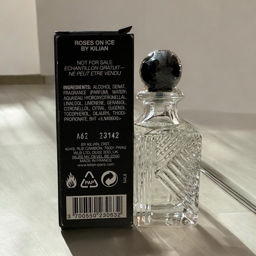 Neu Neu im Karton Kilian Paris Rosen auf Eis 0,34 fl. oz 10 ml Eau de Parfum MADE IN FRANCE - Bild 2 von 3