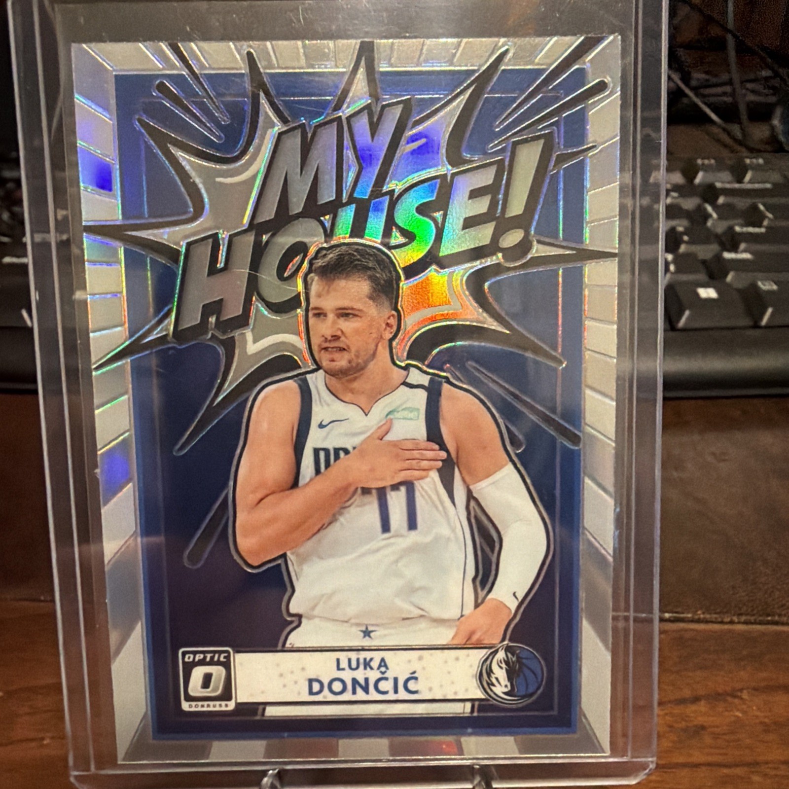 Luka Doncic 2020 Optic #13 My House! - Holo Price Guide - Sports