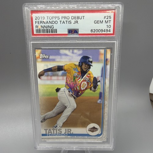 2019 Topps Pro Debut Image Variations 25 Fernando Tatis Jr. Running PSA 10 GEM
