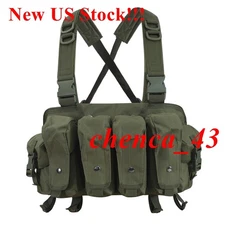 New in US!!! Russian Special Forces 6b13 Tactical Vest Chest Rig AK Chest Armor